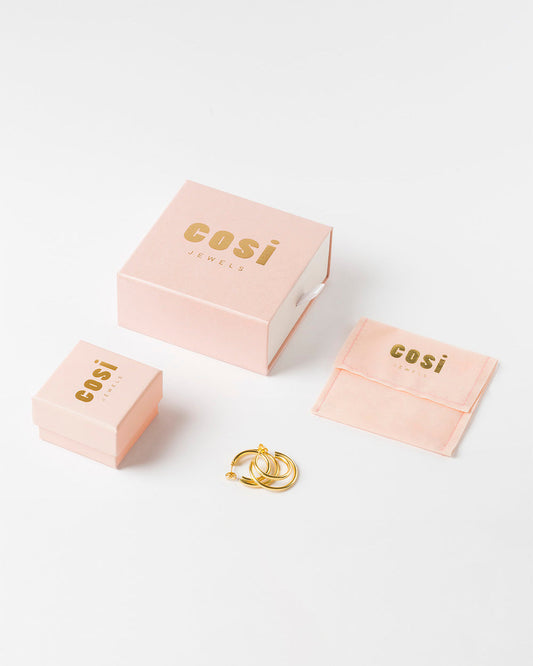 PENDIENTES SQUARE ZIRCON PINK