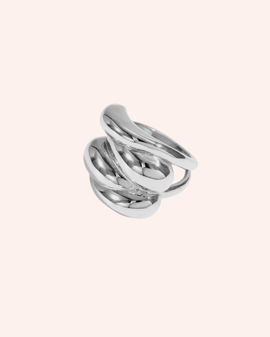 ANILLO TETRA PLATA