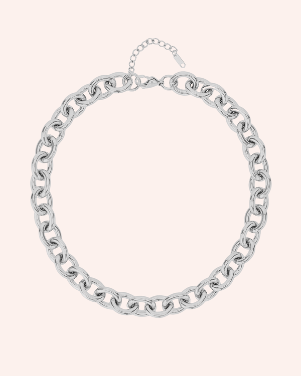 COLLAR ESLABONES PLATA
