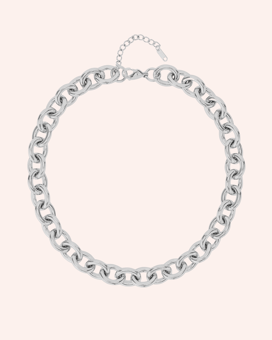 COLLAR ESLABONES PLATA