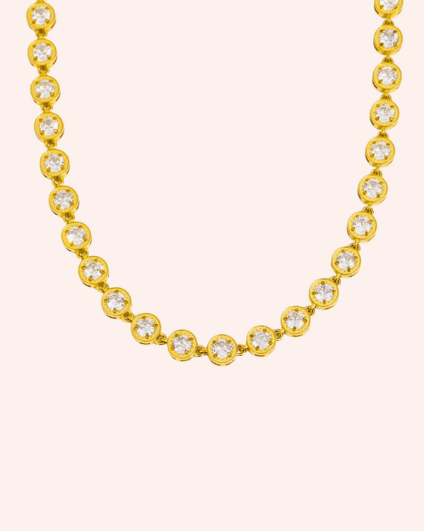COLLAR ZIRCON THICK
