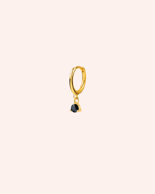 PENDIENTE BALL BLACK