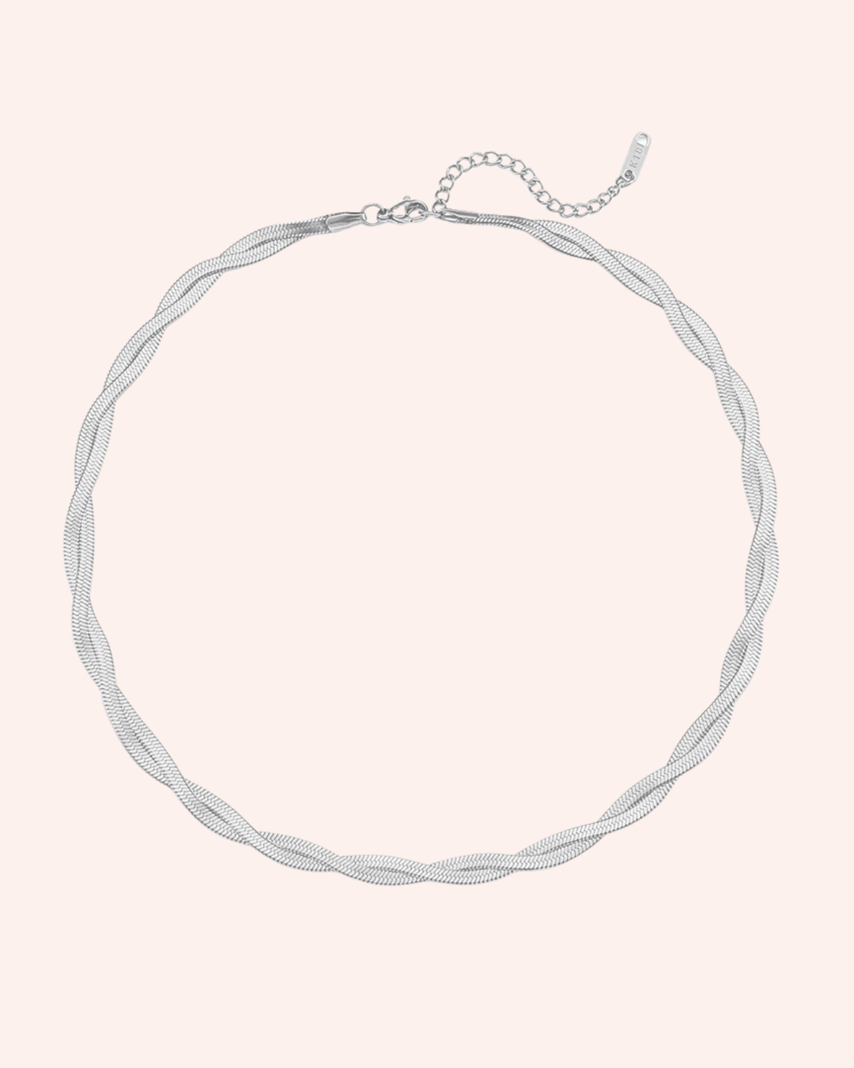 COLLAR CADENA HAILEY PLATA