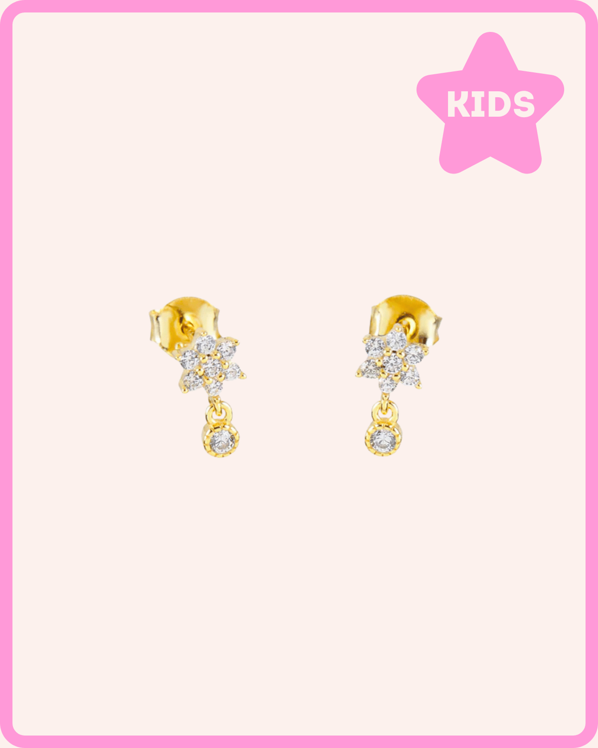 PENDIENTES FLOWER ORO
