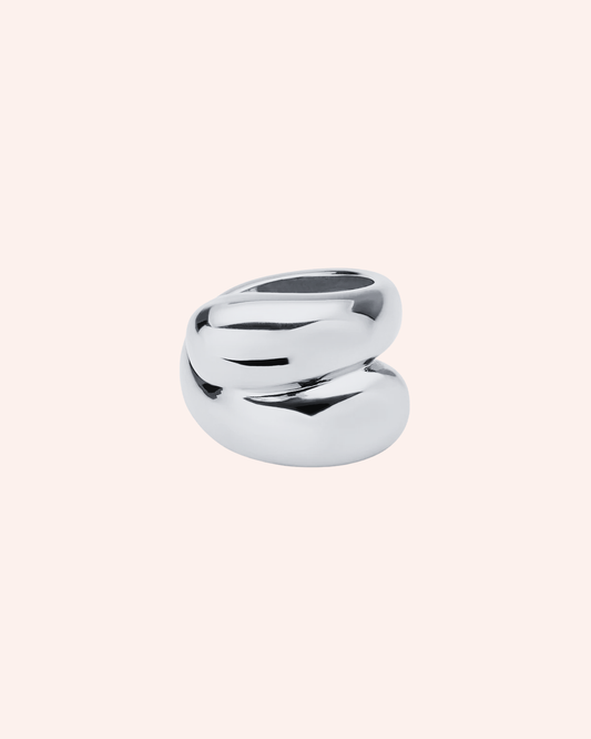 ANILLO DOUBLE PLATA