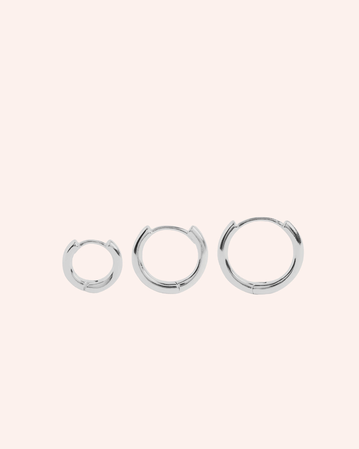 PENDIENTE BASIC THIN PLATA