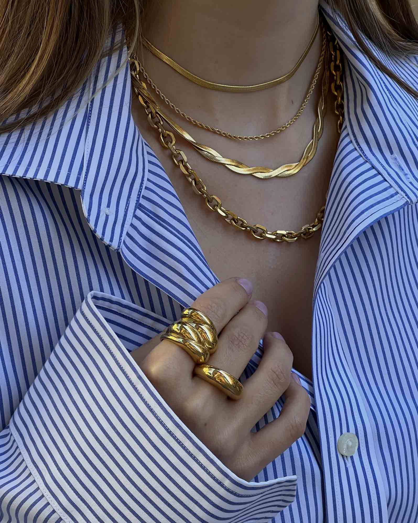 COLLAR CADENA ORO