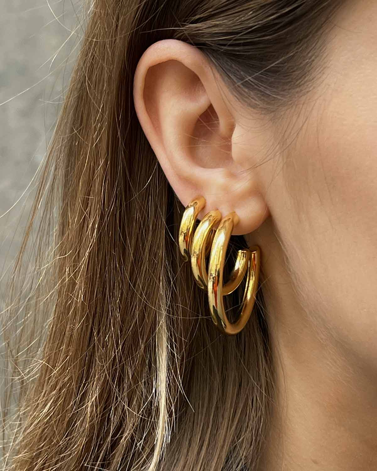 PENDIENTES AROS COSI 35MM