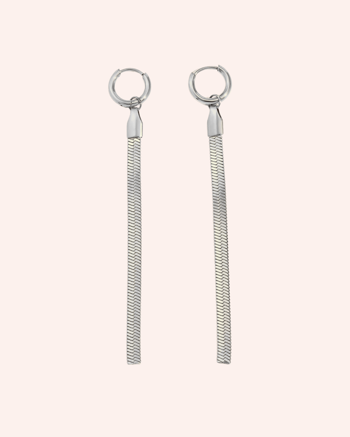 PENDIENTES CADENA PLATA