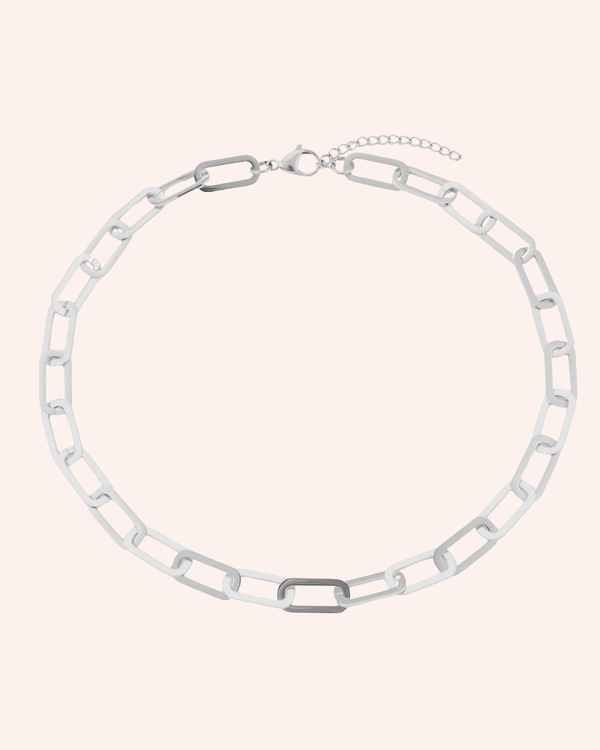 COLLAR PIECES SHINE PLATA