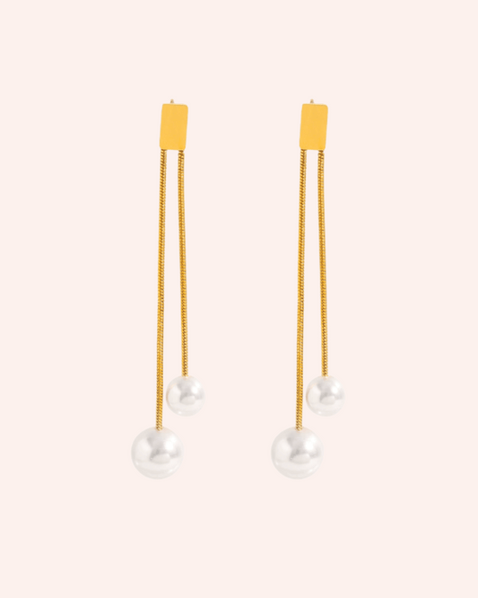 PENDIENTES LONG PEARL