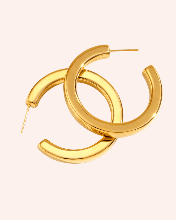 PENDIENTES AROS CUBICOS
