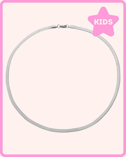 COLLAR BABY CADENA PLATA