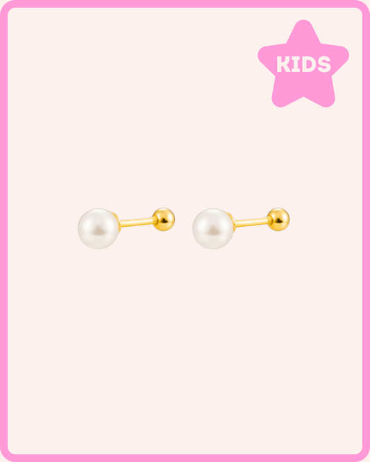 PENDIENTES BABY SIMPLE PEARL
