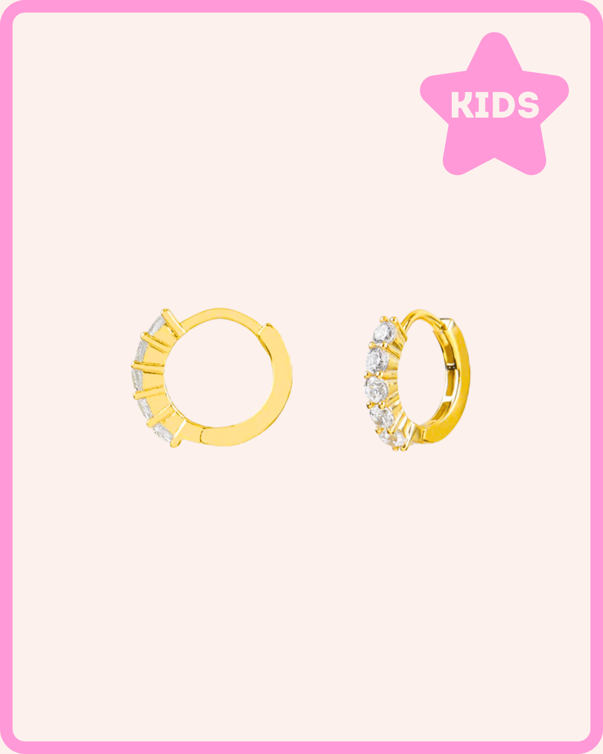 PENDIENTES AROS DIAMOND ORO