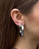 PENDIENTES OVAL THICK PLATA