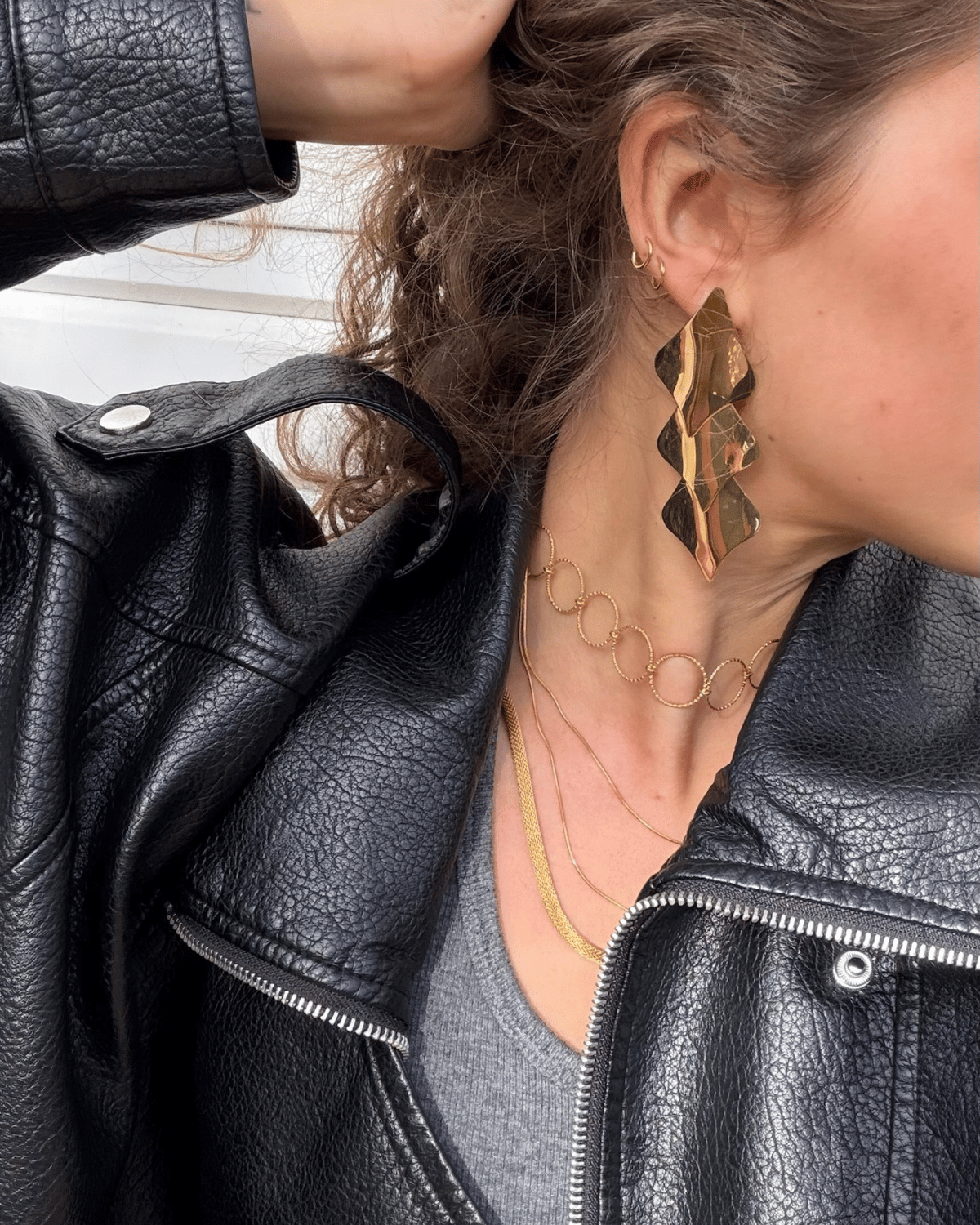 COLLAR CHOKER CIRCLES