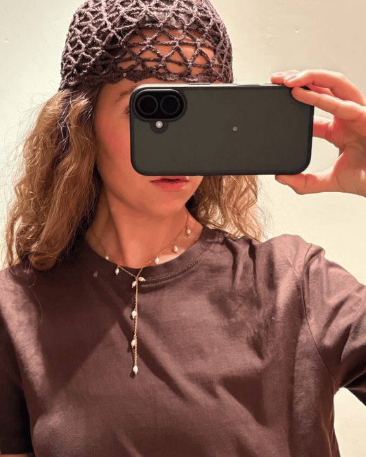 COLLAR LONG MULTI PEARL