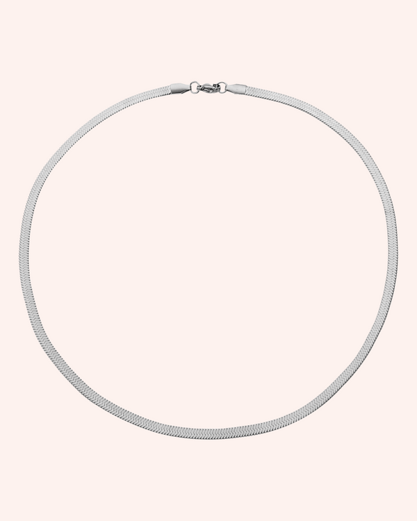 COLLAR CADENA PLATA