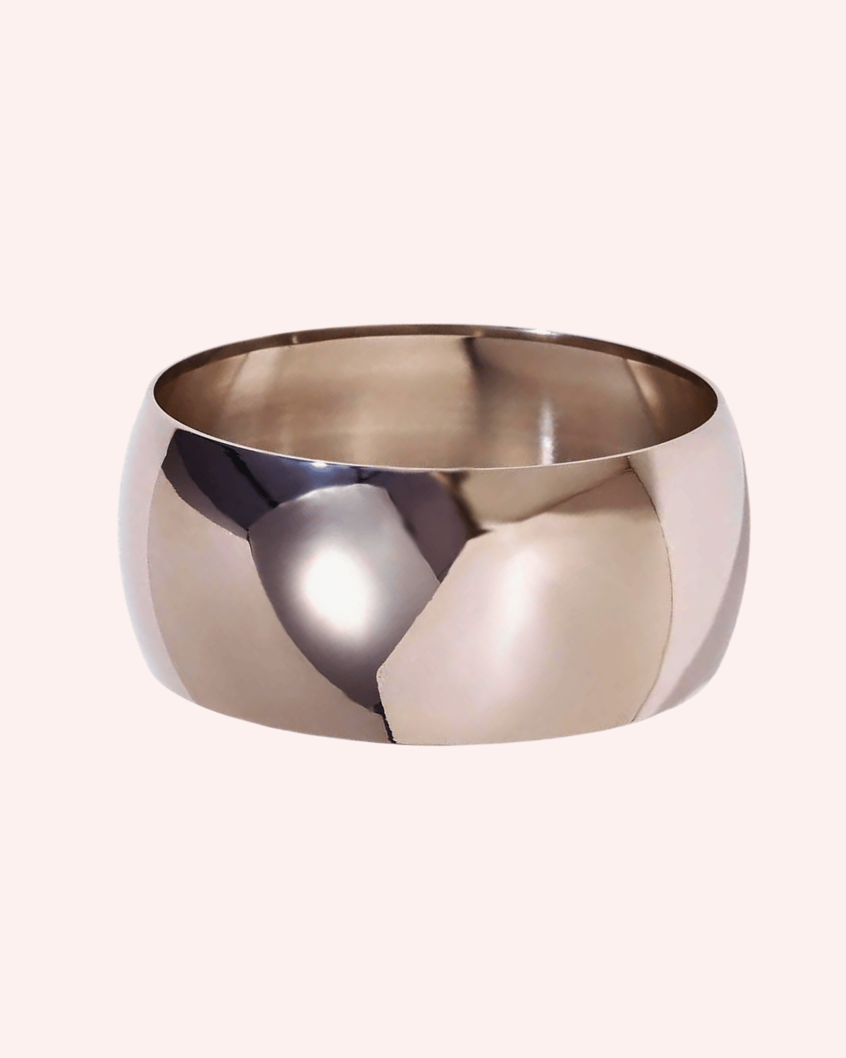 PULSERA ROUND L PLATA